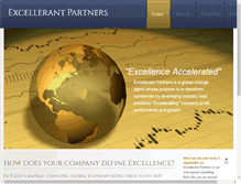 Tablet Screenshot of excellerantpartners.com